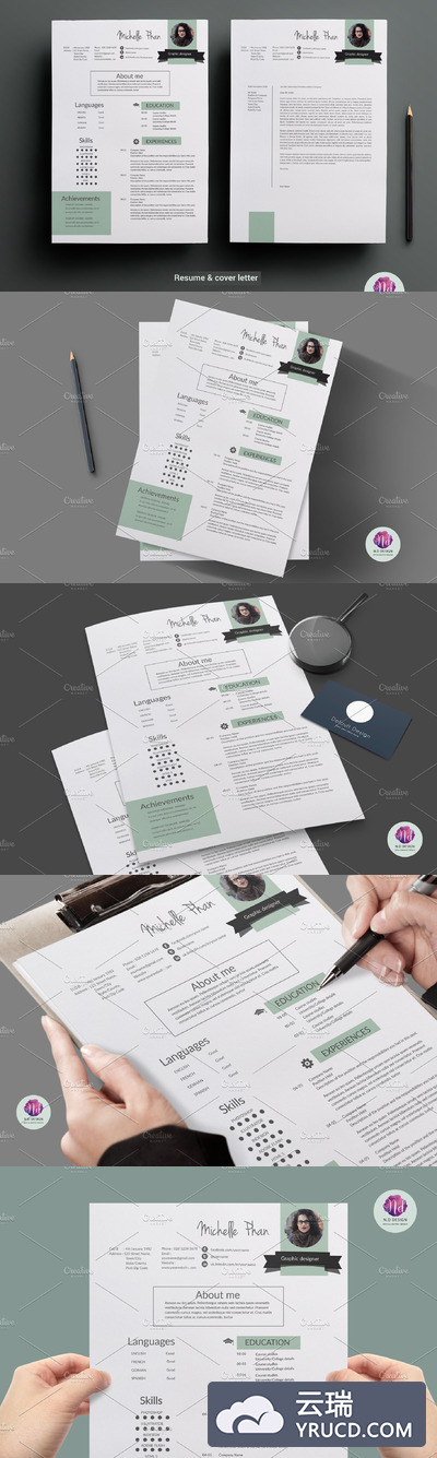 个性特别的简历模板 Resume template