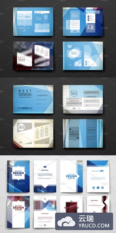 漂亮的画册模板 Beautiful Brochures