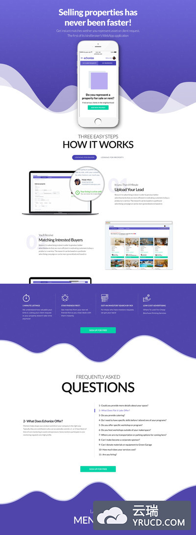 时尚多用途的APP登录页面设计模板