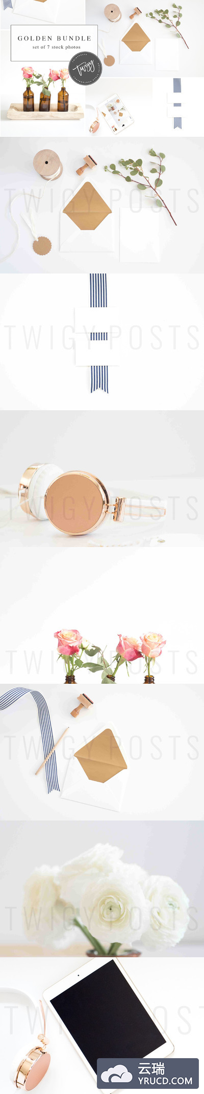 网站博客适用的图片和样机 Set of Mockups & Images for Blogs