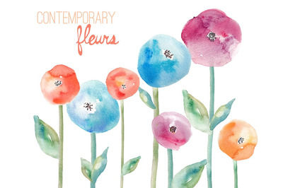 当代花卉素材 Contemporary Fleurs