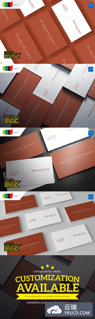 商业名片模板 Business Card 29