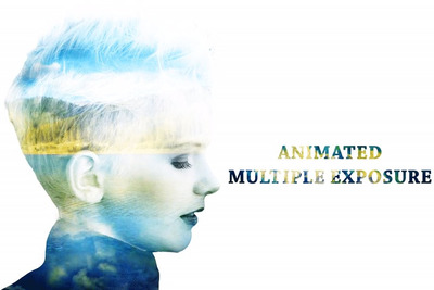 多种曝光的PS动作 Animated Multiple Exposure Actions