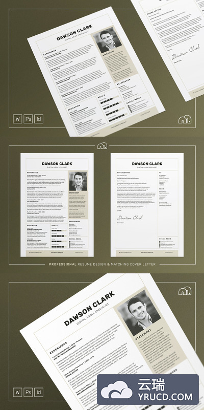 有格调的简历模板 Dawson - Resume/CV