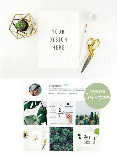 女性黄金风格的卡片设计展示样机 Feminine gold styled stock mockup