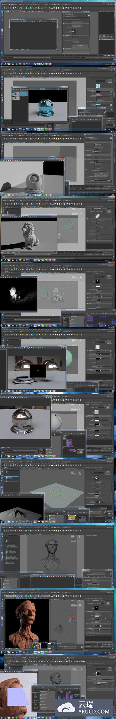 MAYA 2018 V-Ray渲染速成教程