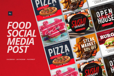 高品质的时尚流行Instagram社交媒体banner设计模板