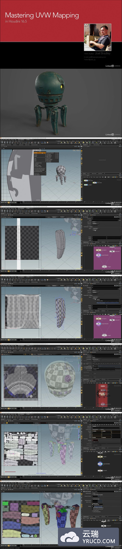 掌握 Houdini 16.5 中的 UVW贴图