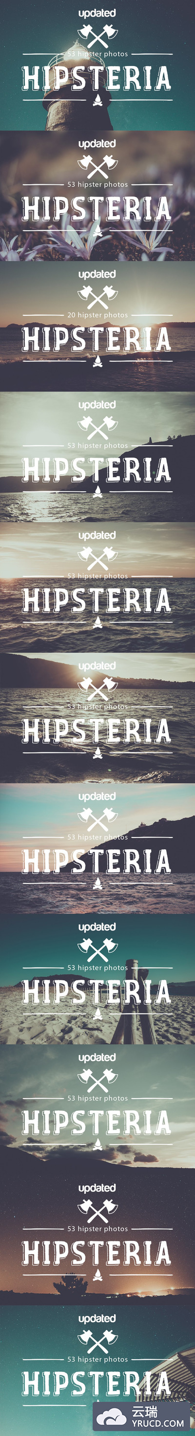 经典风格的照片素材 Hipsteria Photo Pack