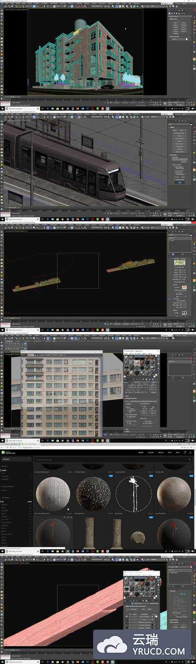 3DS MAX Vray渲染 高级建筑外墙教程