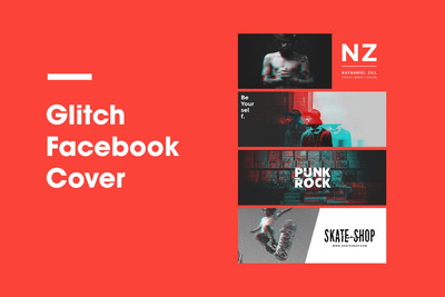 3D效果图层样式的高端时尚多用途facebook社交媒体设计模板