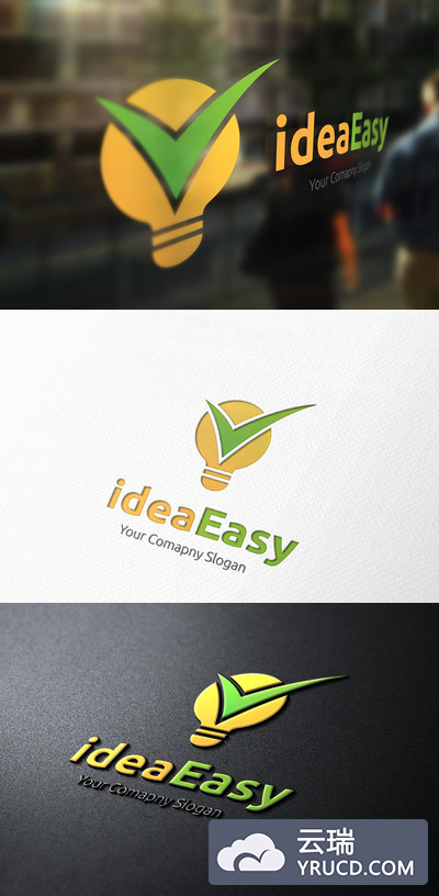 灵感创意工作室LOGO Idea Easy Logo