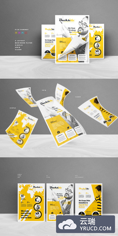 业务广告海报模板 Flyer