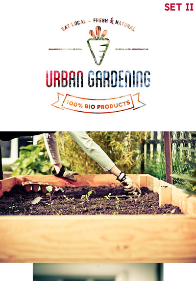 都市园艺图片素材 Urban Gardening 30xHiRes – SET 2