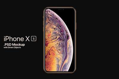 全新iPhone XS样机VI展示模型mockups