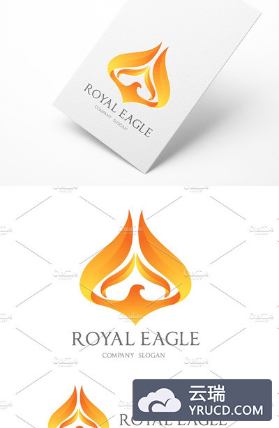 皇家之鹰LOGO模板 Royal Eagle