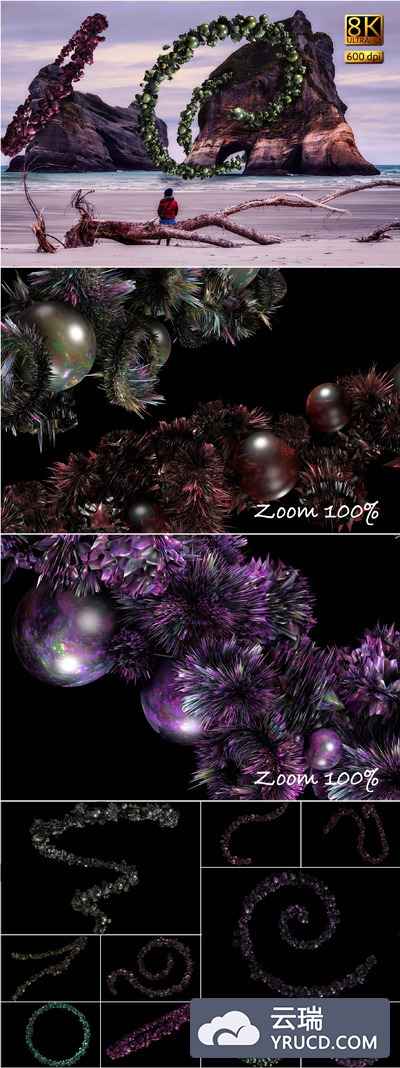 刺猬和珍珠特效客户场景素材 Hedgehogs & Pearls