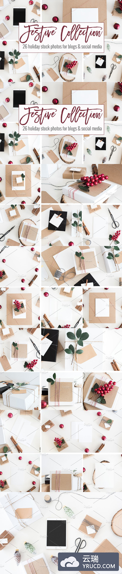 节日圣诞节照片 Festive Christmas Photos