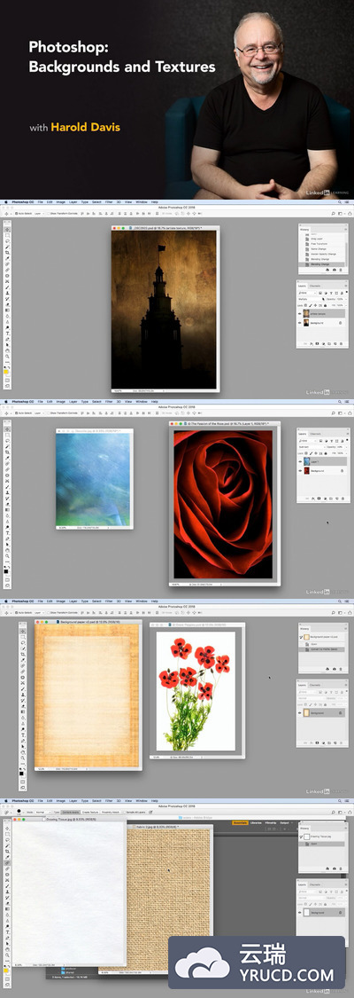 Photoshop的背景与纹理小教程