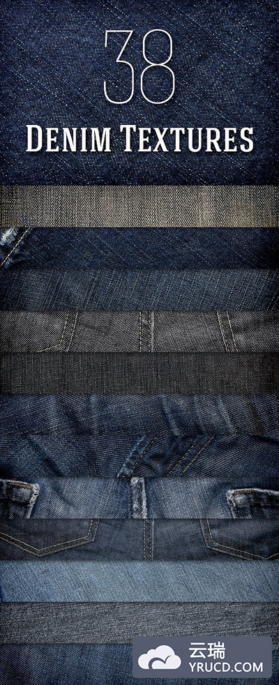 牛仔布纹理包 Denim Textures Pack 1