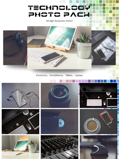 技术感的照片素材 TECHNOLOGY PHOTO PACK