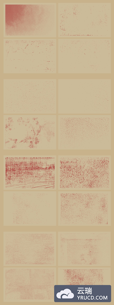 20个半调色背景纹理素材 20 Halftoning Textures - VES13