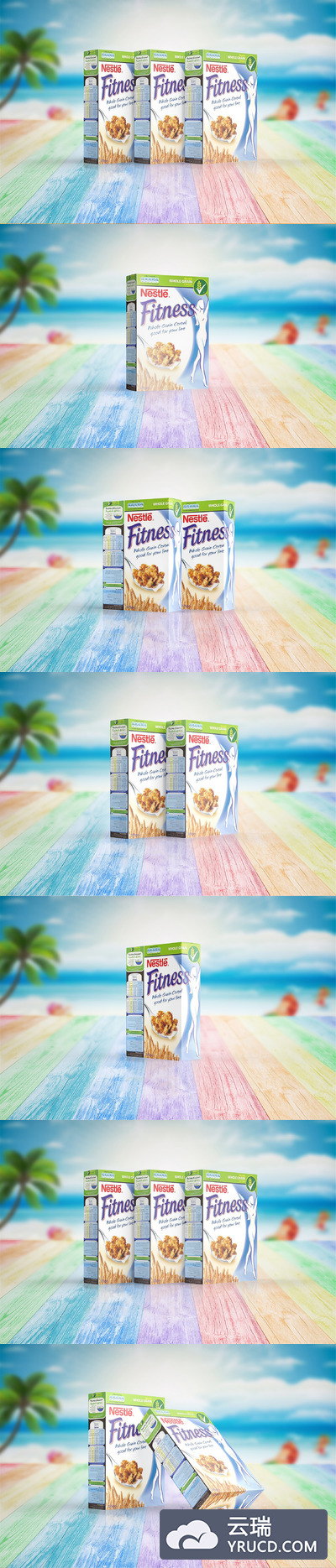 食品包装纸盒设计样机 Paper Box Mockups