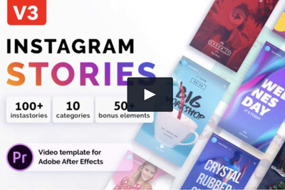 时尚的社交手机APP动态广告AE模版下载[AEP]