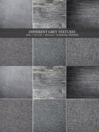 粗糙背景纹理素材 Different grey textures