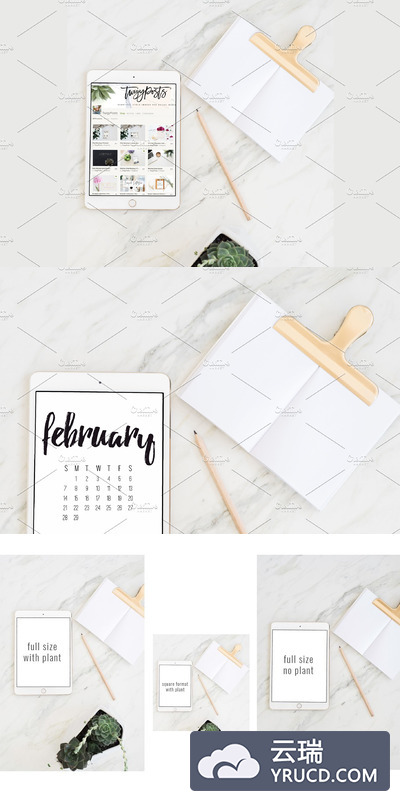 平板电脑图片样机 Tablet Stock Photos + PSD Mockup