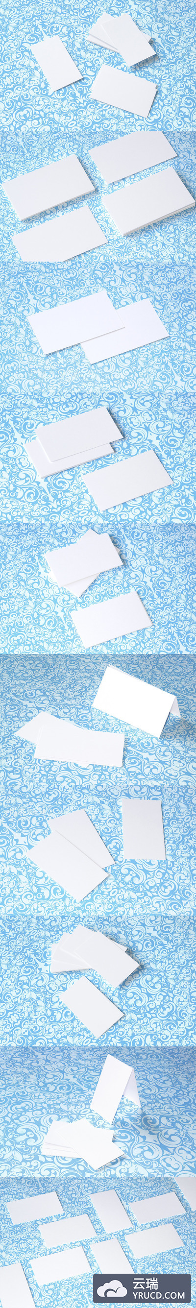 10个简单的商业名片样机 10 simple Business Card Mockups