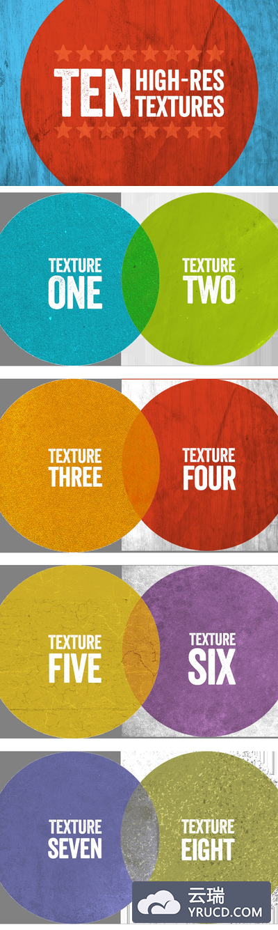 10 高分辨率背景纹理素材 10 High Resolution Textures