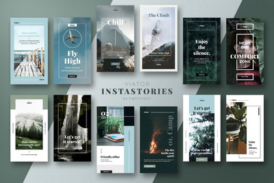 时尚高端的多用途Instagram社交媒体banner设计模板