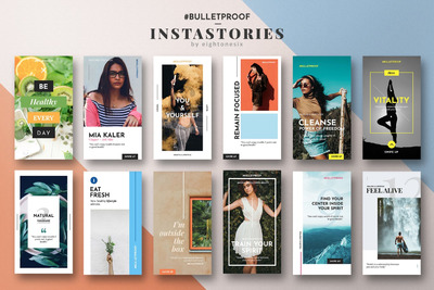 时尚高端多用途的Instagram社交媒体banner海报设计模板集合