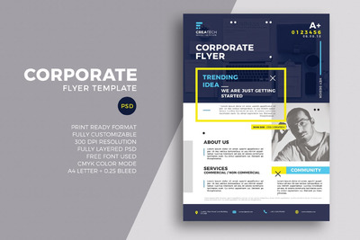 高品质的时尚高端新孟菲斯风格的海报宣传单DM设计模板