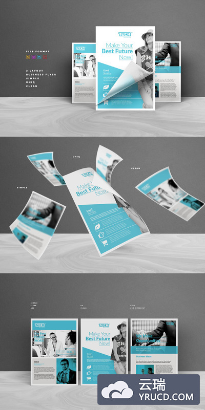 常规广告海报模版 Ads Flyer