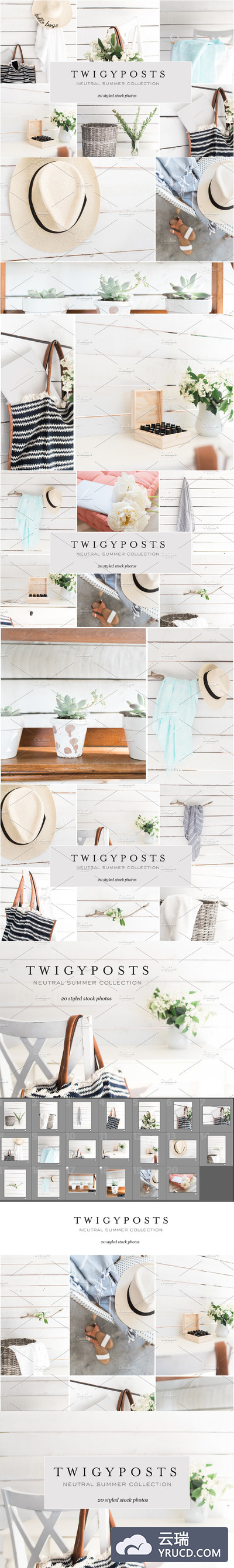 夏季自然图片合集 Neutral Summer Stock Photos