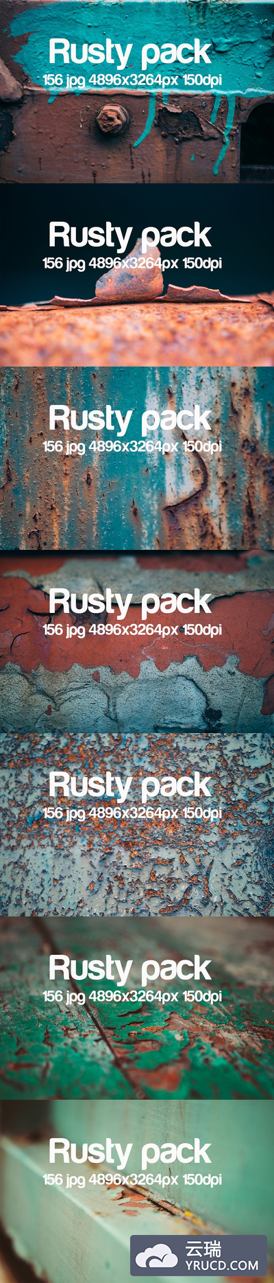 生锈照片素材 rusty photo pack