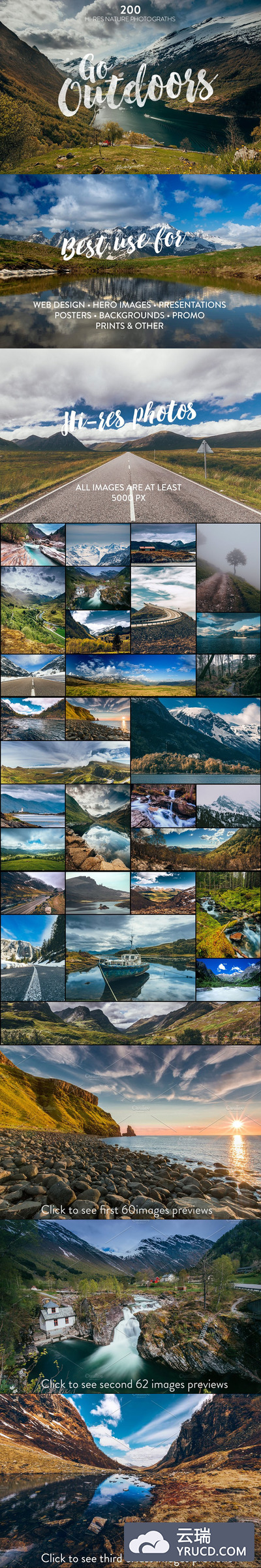 欧洲户外风景照片 Go Outdoors - Nature photo pack v.2
