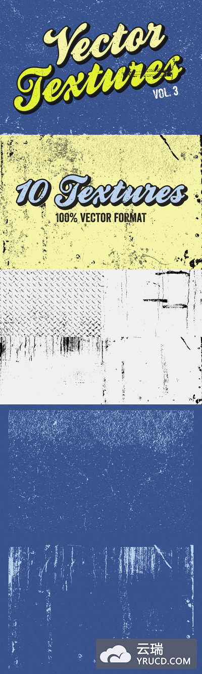 矢量背景纹理素材 Vector Textures Volume 3