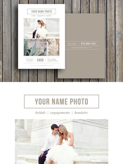 极简主义市场营销海报模版 Mini Session Marketing Template