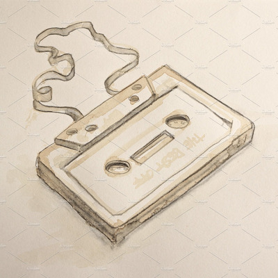 磁带创意素材 the best off