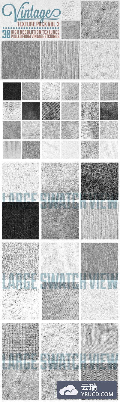 经典的背景纹理素材 Vintage Texture Pack Vol. 3