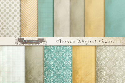 图形背景纹理 Avenue Digital Papers