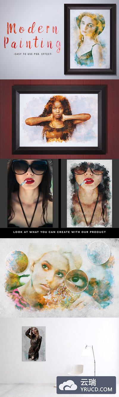 现代绘画模板 Modern Painting Template