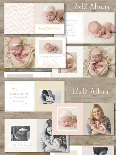 婴儿画册模版 Photo Book Template - Baby Album