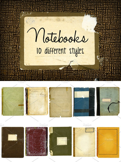 笔记本背景纹理 Notebook Textures