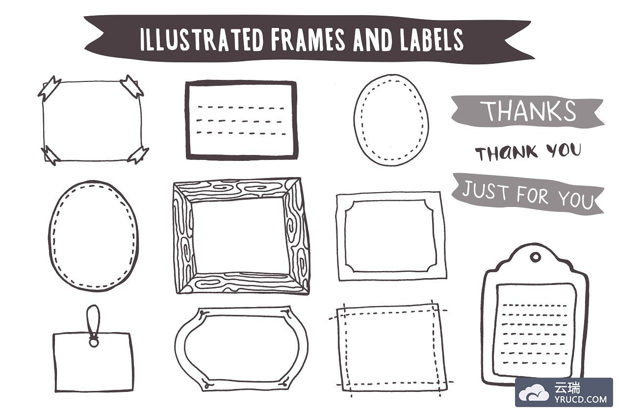 标签和框架图表图形 Labels and Frames