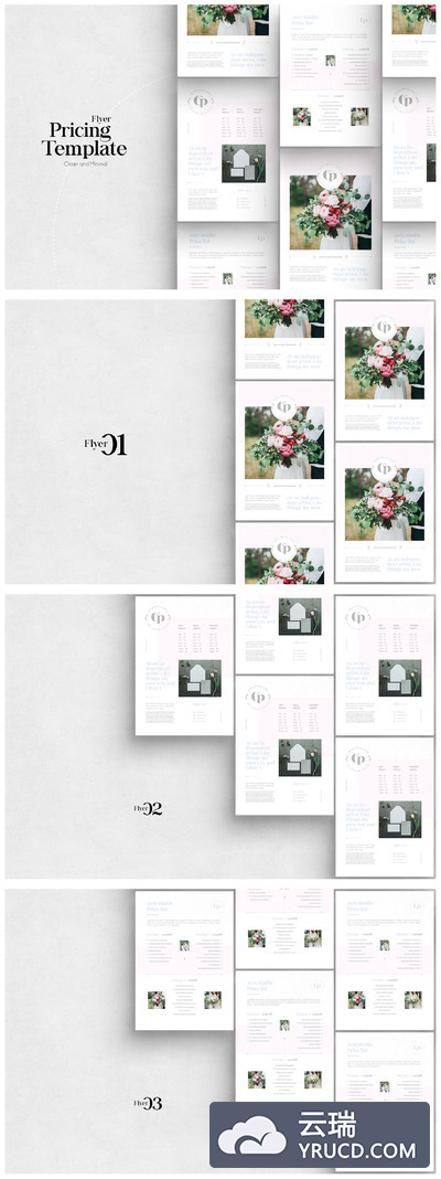 摄影师传单海报模板 Photographer Flyer