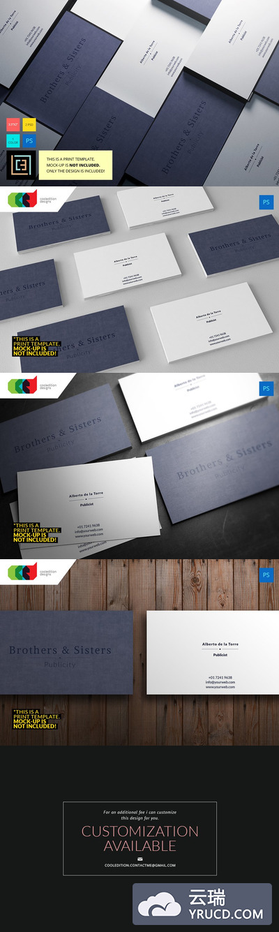 现代商业名片 Modern Business Card 4